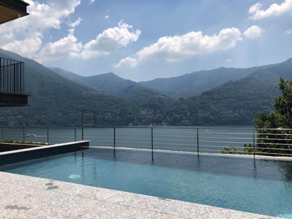 Ferienwohnung Ulivi Luxury Loft & Pool - The House Of Travelers Carate Urio Exterior foto