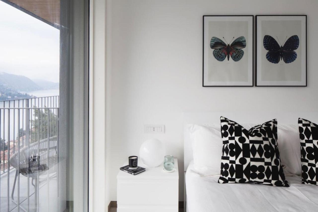 Ferienwohnung Ulivi Luxury Loft & Pool - The House Of Travelers Carate Urio Exterior foto