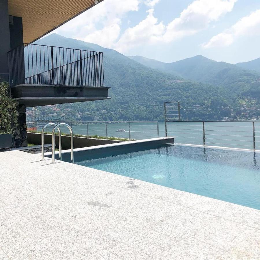 Ferienwohnung Ulivi Luxury Loft & Pool - The House Of Travelers Carate Urio Exterior foto
