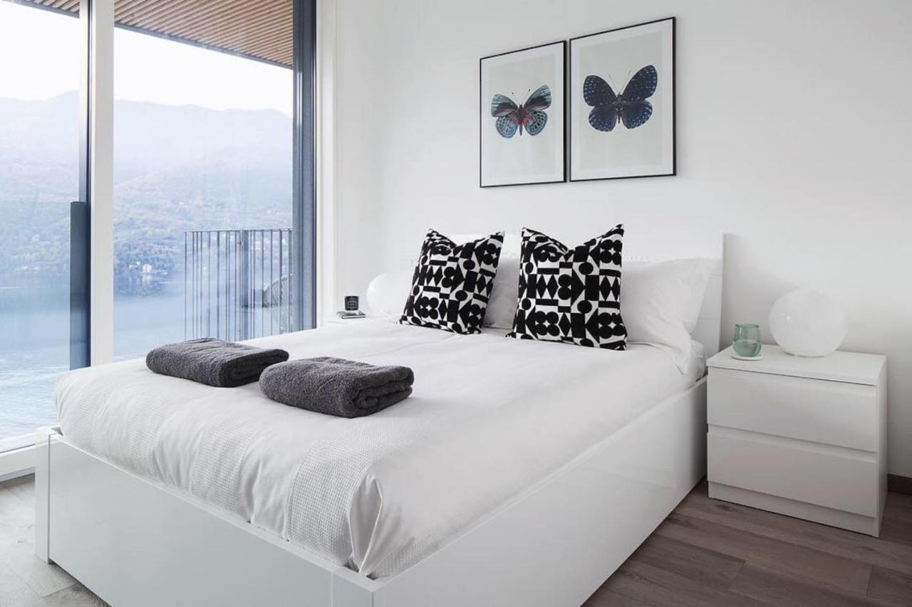 Ferienwohnung Ulivi Luxury Loft & Pool - The House Of Travelers Carate Urio Exterior foto