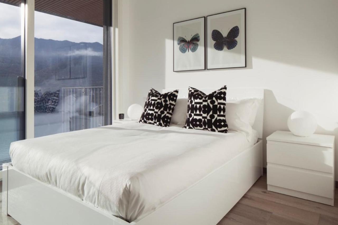 Ferienwohnung Ulivi Luxury Loft & Pool - The House Of Travelers Carate Urio Exterior foto
